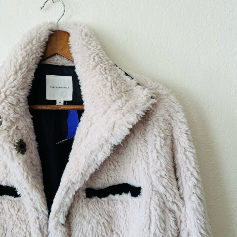 Thread & Supply | Sherpa button down jacket - Picture 2 of 6